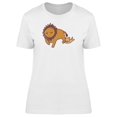 thumbnail image 1 of Funny Lion And Baby Cartoon T-Shirt Women -Image by Shutterstock, Female XX-Large, 1 of 2