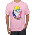 thumbnail image 1 of Funny Lion Tiger King Hey All You Cool Cats and Kittens | Mens Animal Lover Graphic T-Shirt, Light Pink, X-Large, 1 of 3