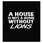 Funny Lions Poster - Wall Decor for Cat Lovers Gift