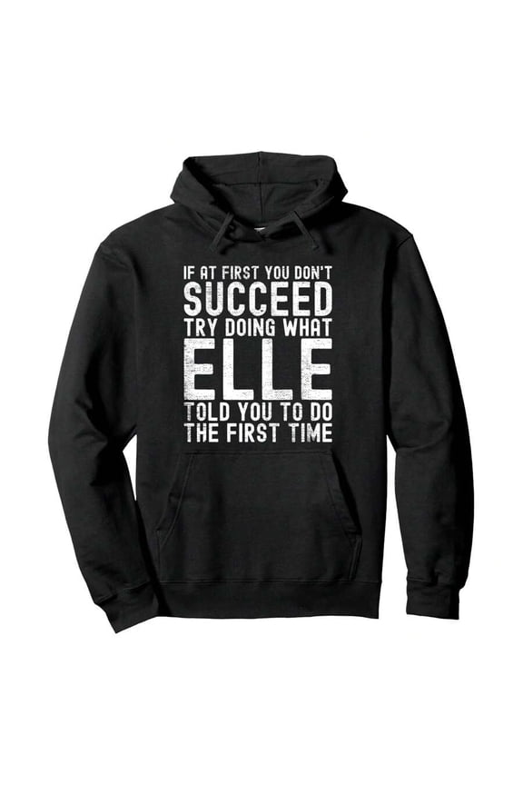 Funny Listen To Elle Joke Vintage Pullover Hoodie Men Fall And Winter Long Sleeve Hoodies