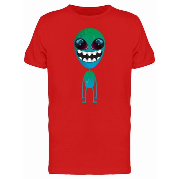 Funny Little Alien Tee Men's -Image by Shutterstock