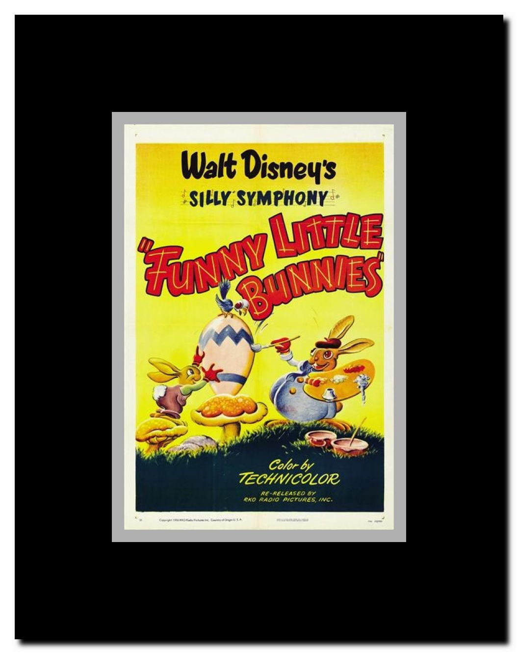 Funny Little Bunnies Framed Movie Poster