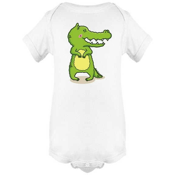 Funny Little Crocodile Bodysuit Infant -Image by Shutterstock,  6 Months