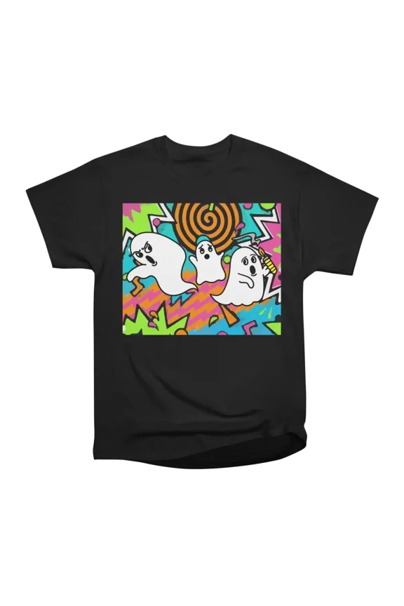 Funny Little Ghosts Halloween T-Shirt Tee Gift For Him Merch For Her Apparel For Friend 5