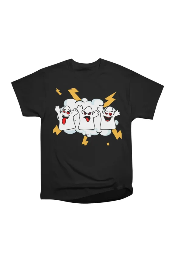 Funny Little Ghosts Halloween T-Shirt Tee Gift For Him Merch For Her Apparel For Friend 6