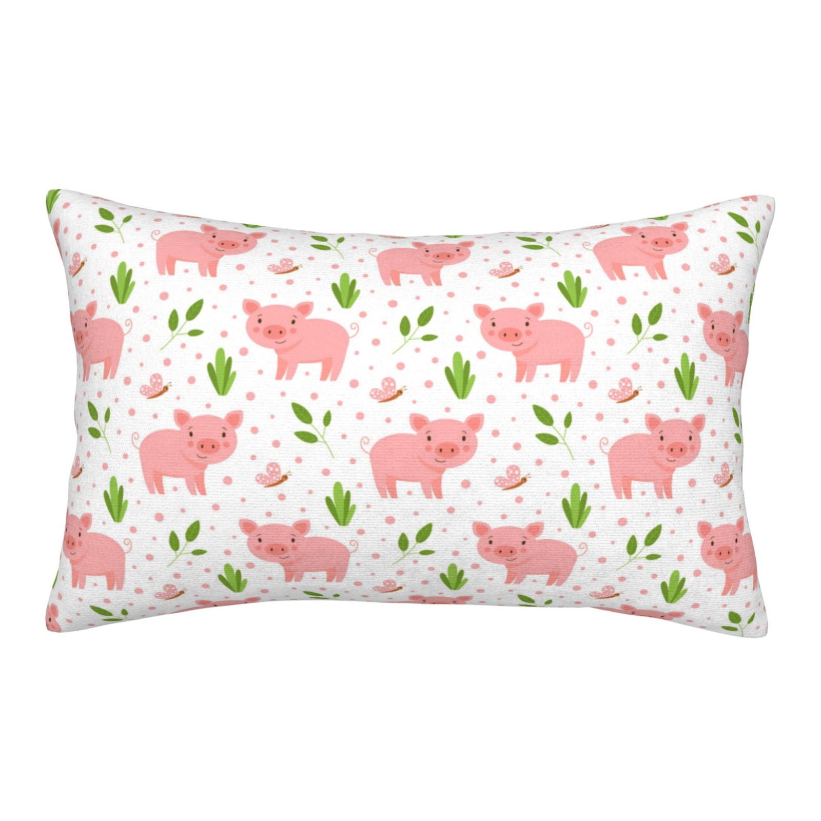 Funny Little Pigs Toddler Pillowcases 14" x 20" Kids Pillowcases for