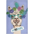thumbnail image 1 of Funny Llama Cactus Flower Kitchen Dish Towels Set of 1, Summer Washable Tea Towels Dishcloths Lint-Free 18x28 Inch Fast Drying for Kitchen Restaurant Bar Clean, 1 of 7