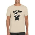 thumbnail image 1 of Funny Llama Graduation I Got My Diploma Cute Graduate Tee by Illustradise, for men & women, up to size 5XL, 1 of 3