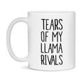 thumbnail image 1 of Funny Llama Mug, Tears Of My Llama Rivals, 11Oz Or 15Oz Ceramic Coffee Cup, 1 of 9