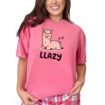 thumbnail image 1 of Funny Llama Shirt, Cute Sleeping Llama T-Shirt, Llamas Sleepy Tee, Humorous Graphics Tee, Lazy Llama Top, Animal Lover Gift, Crunchberry Comfort Colors T-Shirt, XL, 1 of 1
