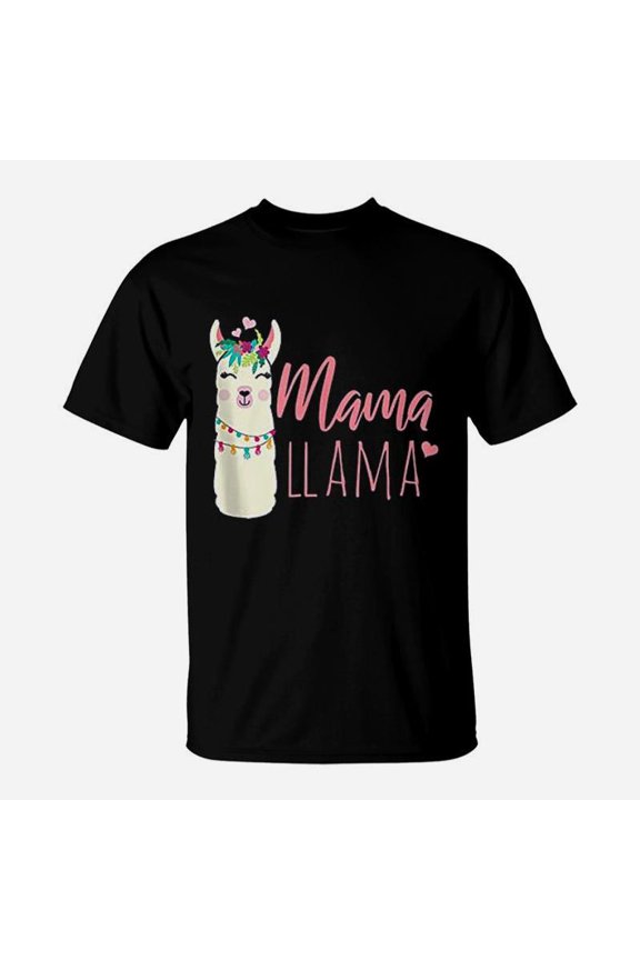 Funny Llamas Momma Meme Cute TShirt