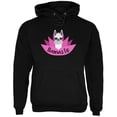 thumbnail image 1 of Funny Llamaste Yoga Llama Namaste Mens Hoodie Black 2XL, 1 of 1