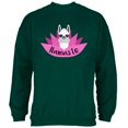 thumbnail image 1 of Funny Llamaste Yoga Llama Namaste Mens Sweatshirt, 1 of 1