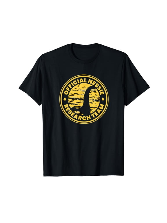 Funny Loch Ness Monster Shirt for Kids Nessie Research Team T-Shirt