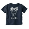 thumbnail image 1 of Funny Lock Up Your Daughters Bowtie Youth T Shirt Tee Boys Infant Toddler Brisco Brands 6M, 1 of 5