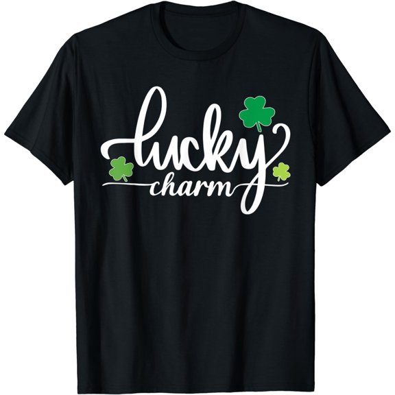 Funny Lucky Charmer Charm St. Patrick's Day Boys Kids Girl T-Shirt