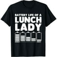 thumbnail image 1 of Funny Lunch Lady Art For Men Women Cafeteria Lunch Monitor T-Shirt, 1 of 4