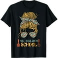 thumbnail image 1 of Funny Lunch Lady Cafeteria Worker Yes I Still Go To School T-Shirt Black 3X-Large, 1 of 4