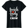 thumbnail image 1 of Funny Lunch Lady Design School Lunch Crew T-Shirt, 1 of 3