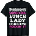 thumbnail image 1 of Funny Lunch Lady Shirt Gift T-Shirt, 1 of 4