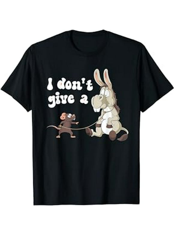 I Don T Give A Rats Donkey Shirt
