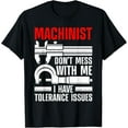 thumbnail image 1 of Funny Machinist Art For Men Women Machine Operator Machinist T-Shirt, 1 of 4