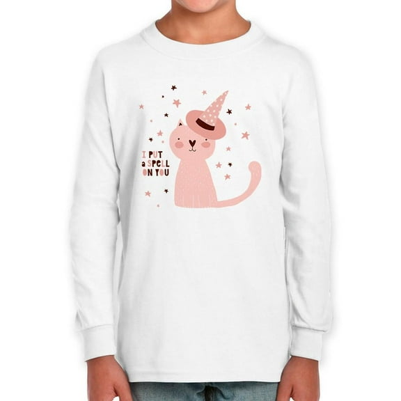 Funny Magic Kitten Spell Long Sleeve Toddler -Image by Shutterstock,  5 Toddler