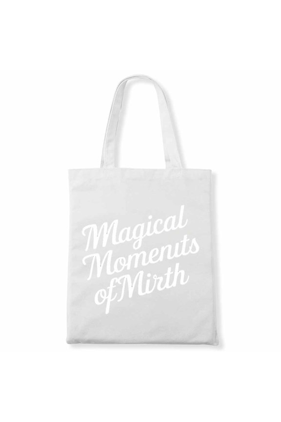 Funny Magical Moments of Mirth If You Can Halloween Canvas Bag 1Pc
