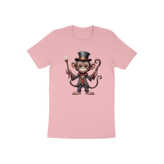 Funny Magician Monkey Magic Illusionist Gift Men Women Kids T-Shirt Magician Magic Monkey Farmer Birthday Holiday Gift Tshirt