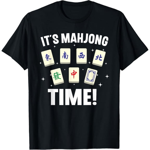 t-shirt Funny Mahjong Design For Men Women Mahjong Game Player Lover T-Shirt