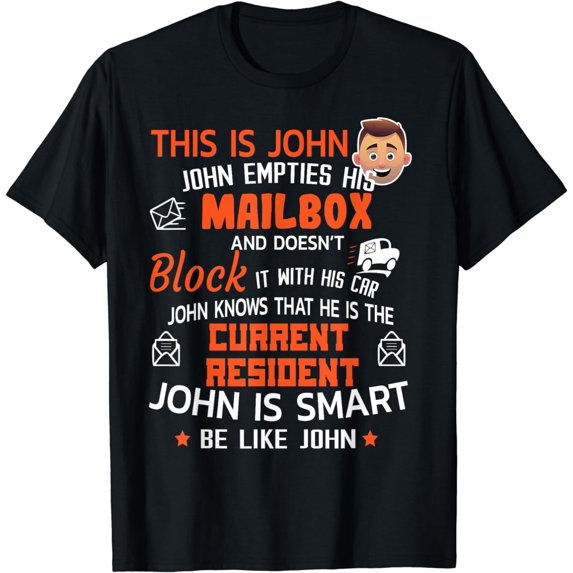 Funny Mail Carrier Gift For Postman Mailman Postal Worker T-Shirt mens t shirt,black,women,funny,misfits,men,journey