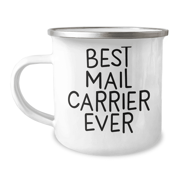Funny Mail Carrier Gifts from Men for Best Mail Carrier Ever, Mother's Day Unique Camping Mug