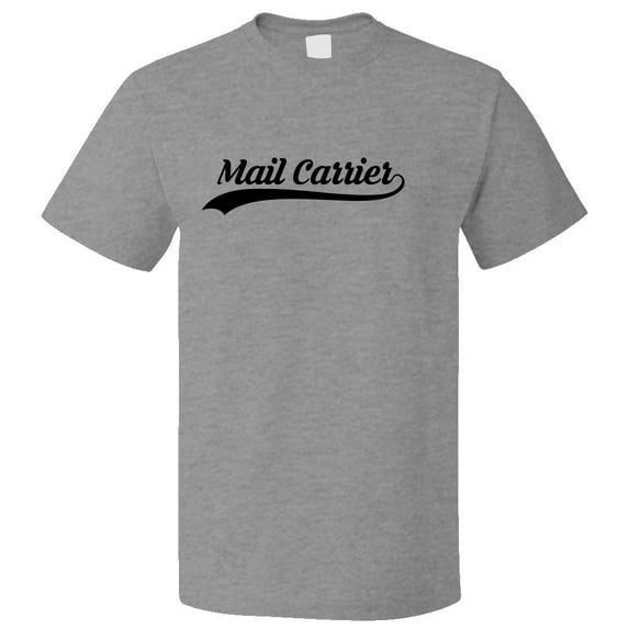 Funny Mail Carrier Retro Old School T shirt Tee Gift