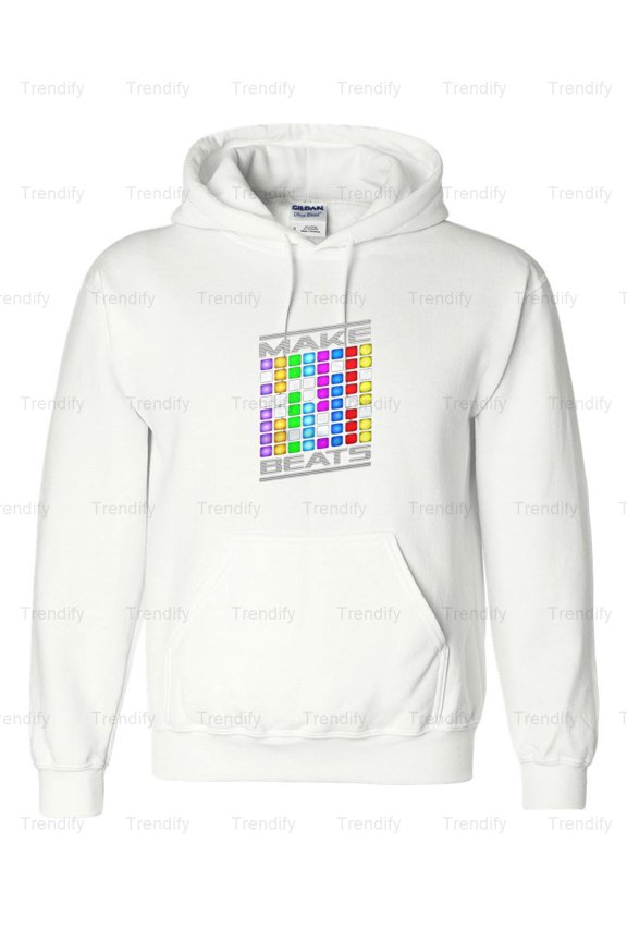 Funny Make Beats With Launchpad Music Producer Hoodie M3082455, Up to Size 5XL