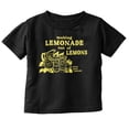 thumbnail image 1 of Funny Making Lemonade Out Of Lemons Toddler Boy Girl T Shirt Infant Toddler Brisco Brands 6M, 1 of 5