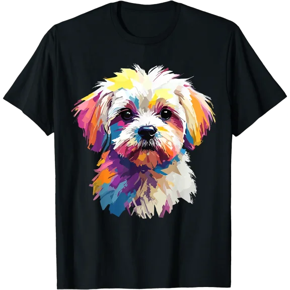 Funny Maltese Dog T-Shirt, Unisex T-Shirt