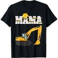 thumbnail image 1 of Funny Mama Excavator Construction Toddler Matching Family T-Shirt men and women can wear, black, white, gifts, 1 of 4