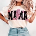 thumbnail image 1 of Funny Mama T-Shirt, Retro Lightning Bolt Mom Tee, Cute Mom Life Shirt, Aesthetic Mother's Day Gift, Groovy Mama T-Shirt, 1 of 5
