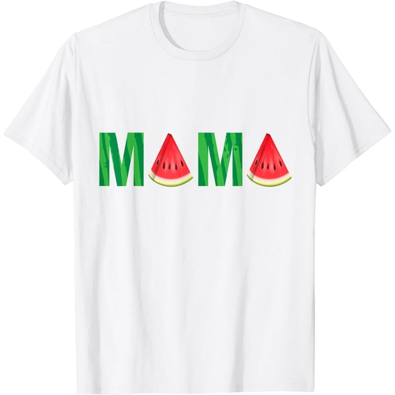 Mom Watermelon Funny Summer Fruit T-Shirt Mother Day Mom Watermelon Funny Summer Fruit T-Shirt Mother Day