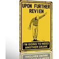 thumbnail image 1 of Funny Man Cave Signs Bar Tin Signs For Man Cave Metal Sign Sarcastic Garage Signs Cool Stuff For Men I Would Like To Thank My Middle Finger For Always Sticking Up For Me When I Needed It Sign 12x, 1 of 5