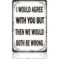 thumbnail image 1 of Funny Man Cave Signs Funny Sarcastic Men Metal Tin Sign Mancave Signs And Decor To Become Old And Wise You Have To First Be Young&Stupid Sign Wall Decor For Men Man Cave Bar Vintage Garage Decor 8X12, 1 of 5