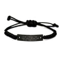 thumbnail image 1 of Funny Manager Gifts from Dad - Unique Rope Bracelet for Men Christmas Unique Gifts with Inspirational Quote 'I Am A Manager Dad', 1 of 4