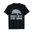 thumbnail image 1 of Funny Manatee Graphic T-Shirt for Animal Lovers and Sea Life Enthusiasts, 1 of 5