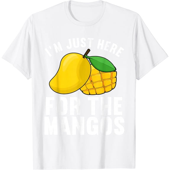 Funny Mango Design For Men Women Kids Mango Fruit Lovers T-Shirt