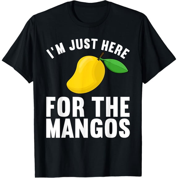 Funny Mango Design For Men Women Kids Mango Fruit Lovers T-Shirt