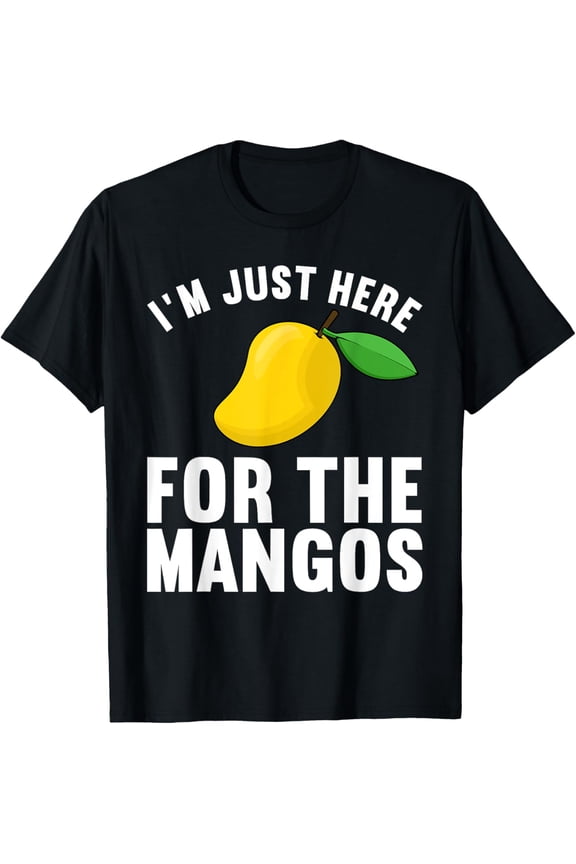 Funny Mango Design For Men Women Kids Mango Fruit Lovers T-Shirt