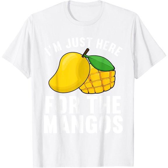 Funny Mango Design For Men Women Kids Mango Fruit Lovers T-Shirt