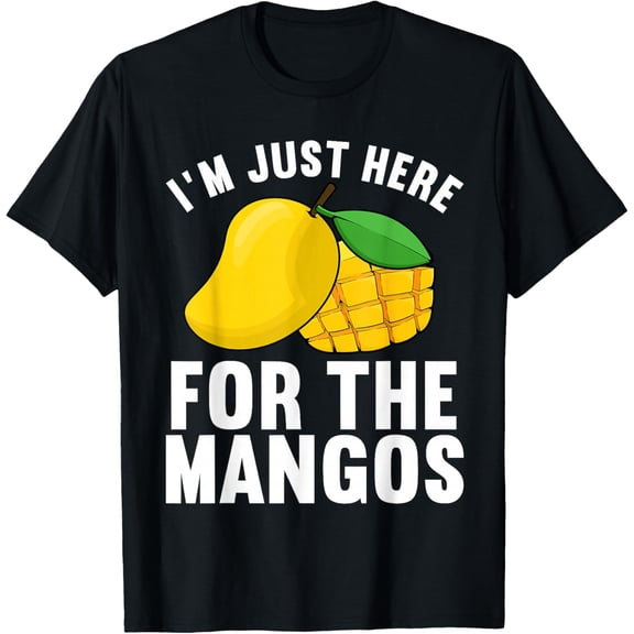 Funny Mango Design For Men Women Kids Mango Fruit Lovers T-Shirt