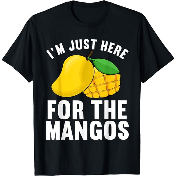 Funny Mango Design For Men Women Kids Mango Fruit Lovers T-Shirt