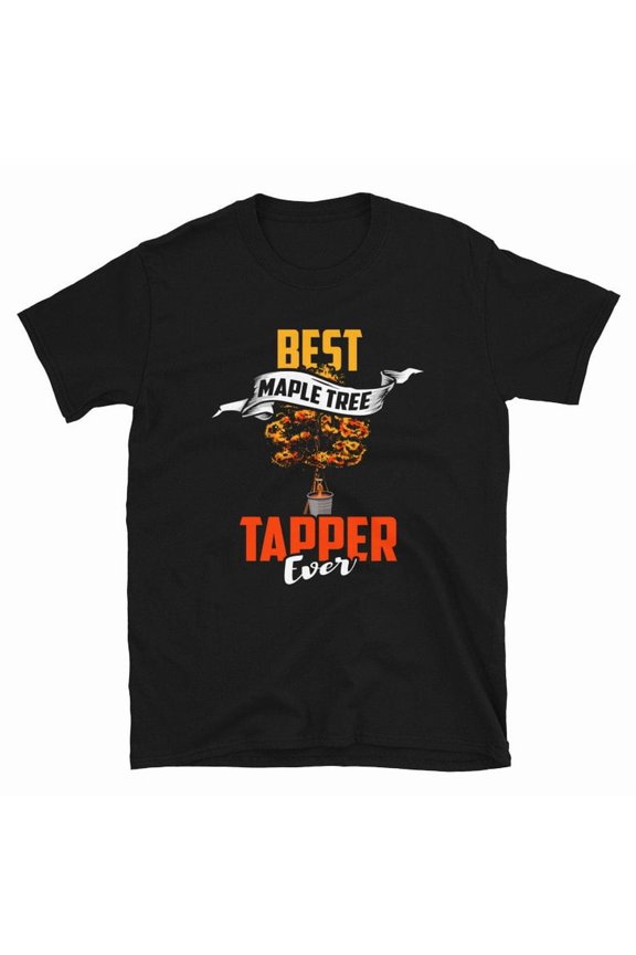 Funny Maple Tree Tapper Shirt Syrup Maker Gift Nature Graphic Tee,for men and women up to 5XL